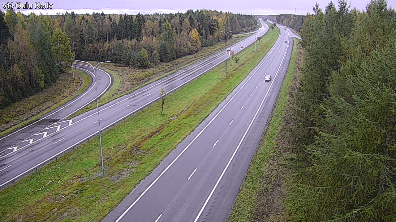 Kelikamerat Kuva Tie 4 Oulu, Kello, Oulu, Pohjois-Pohjanmaa