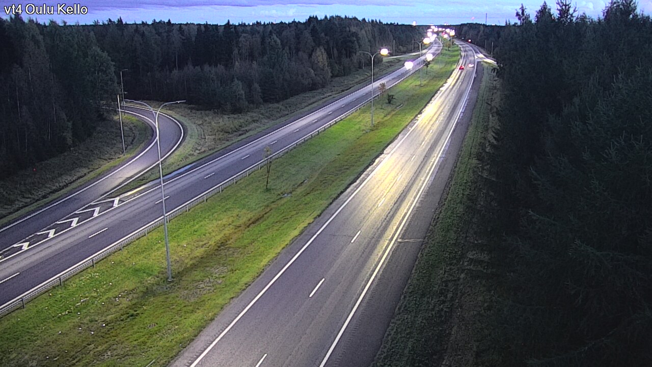 Kelikamerat Kuva Tie 4 Oulu, Kello, Oulu, Pohjois-Pohjanmaa