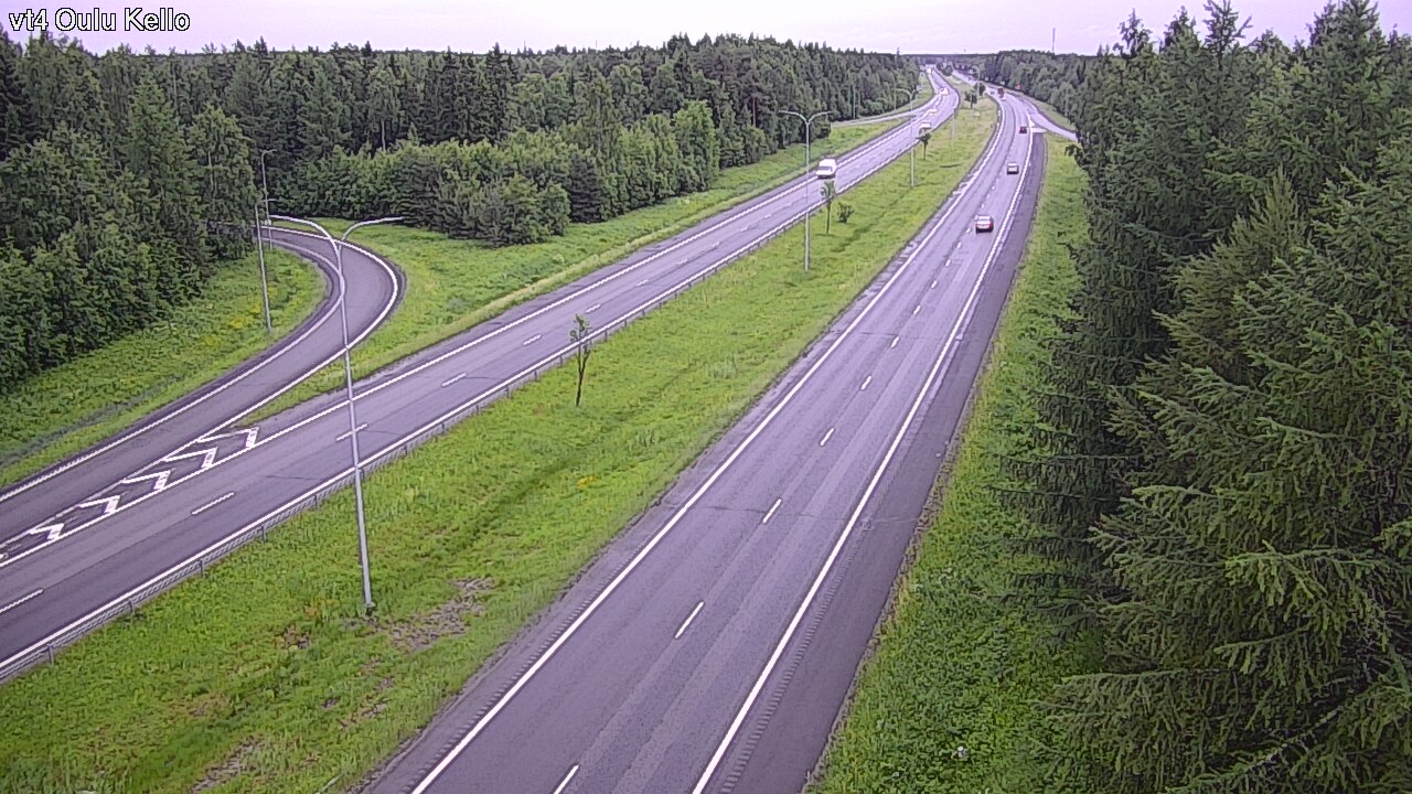 Kelikamerat Kuva Tie 4 Oulu, Kello, Oulu, Pohjois-Pohjanmaa