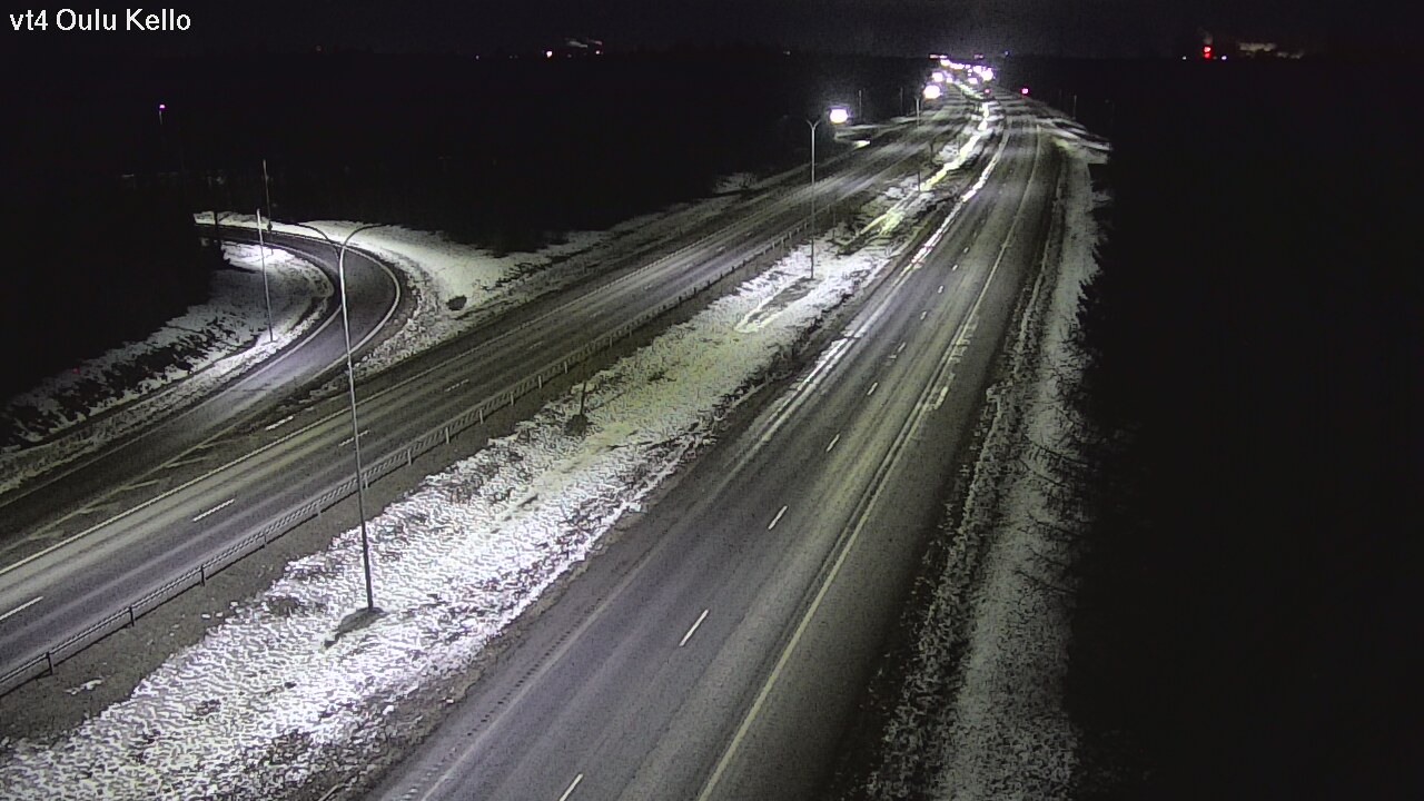 Kelikamerat Kuva Tie 4 Oulu, Kello, Oulu, Pohjois-Pohjanmaa