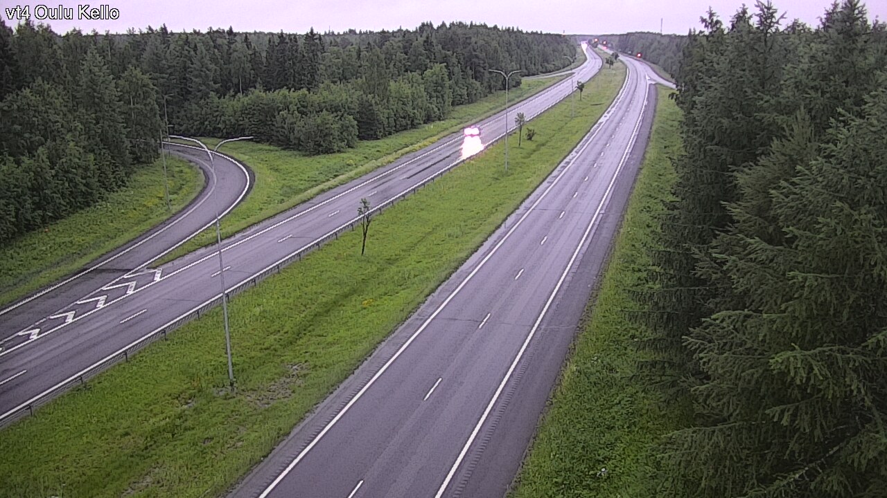 Kelikamerat Kuva Tie 4 Oulu, Kello, Oulu, Pohjois-Pohjanmaa