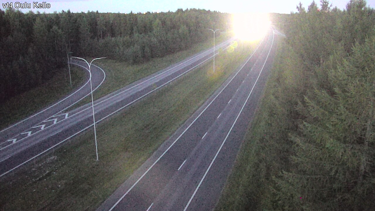 Kelikamerat Kuva Tie 4 Oulu, Kello, Oulu, Pohjois-Pohjanmaa