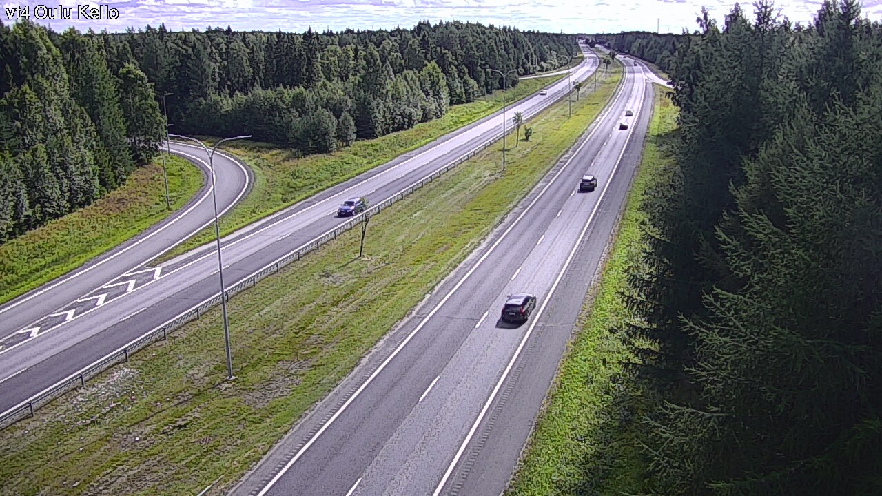 Kelikamerat Kuva Tie 4 Oulu, Kello, Oulu, Pohjois-Pohjanmaa