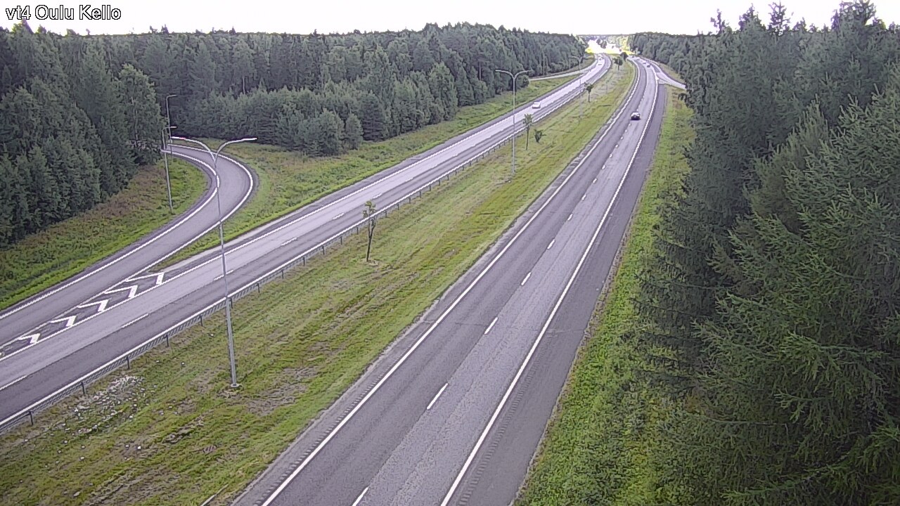 Kelikamerat Kuva Tie 4 Oulu, Kello, Oulu, Pohjois-Pohjanmaa