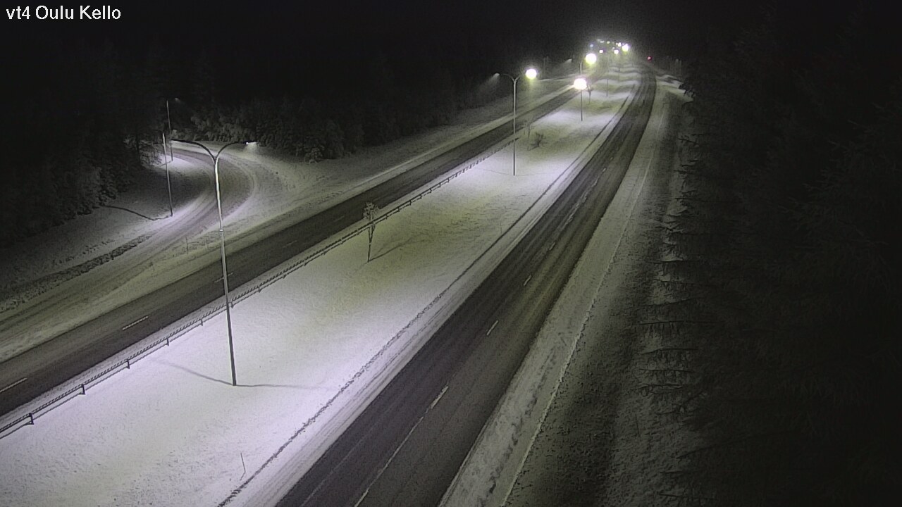Kelikamerat Kuva Tie 4 Oulu, Kello, Oulu, Pohjois-Pohjanmaa