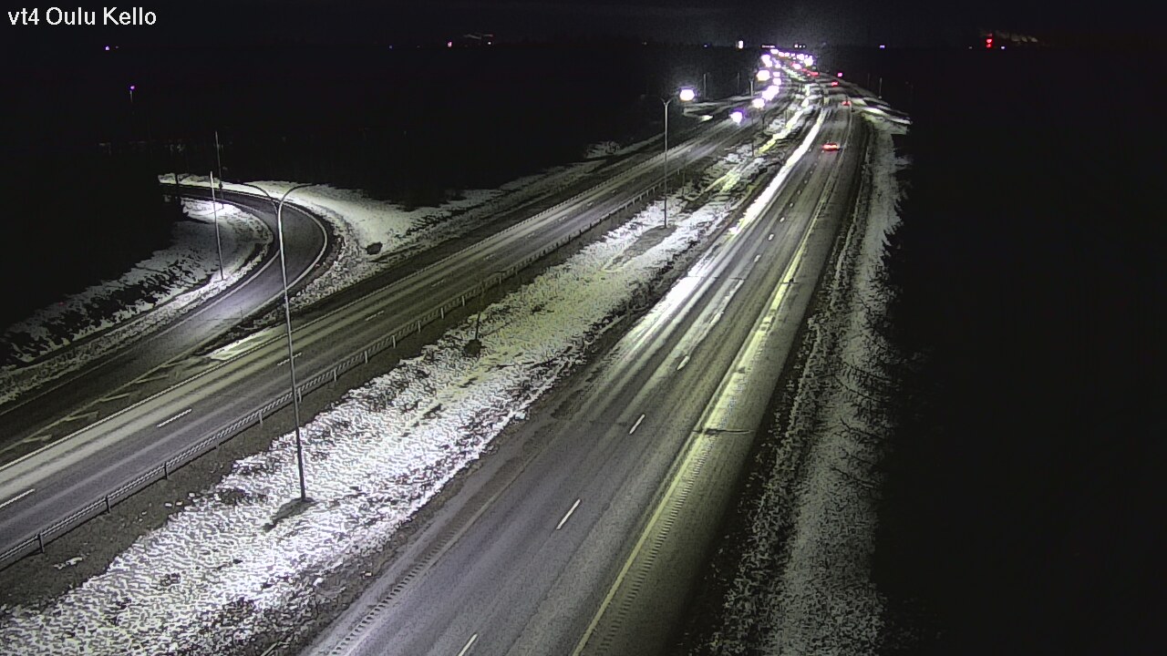 Kelikamerat Kuva Tie 4 Oulu, Kello, Oulu, Pohjois-Pohjanmaa