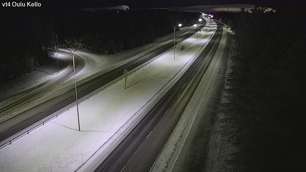 Kelikamerat Kuva Tie 4 Oulu, Kello, Oulu, Pohjois-Pohjanmaa