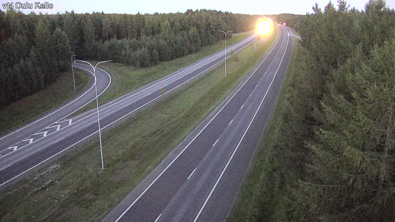 Kelikamerat Kuva Tie 4 Oulu, Kello, Oulu, Pohjois-Pohjanmaa