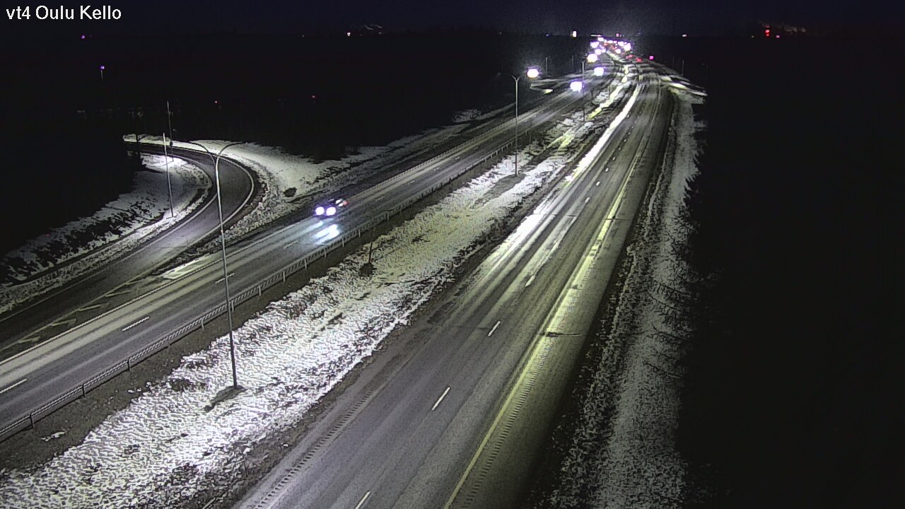 Kelikamerat Kuva Tie 4 Oulu, Kello, Oulu, Pohjois-Pohjanmaa