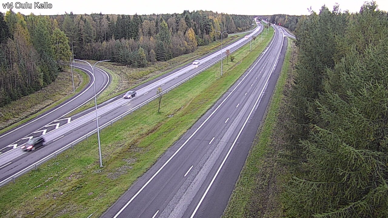 Kelikamerat Kuva Tie 4 Oulu, Kello, Oulu, Pohjois-Pohjanmaa