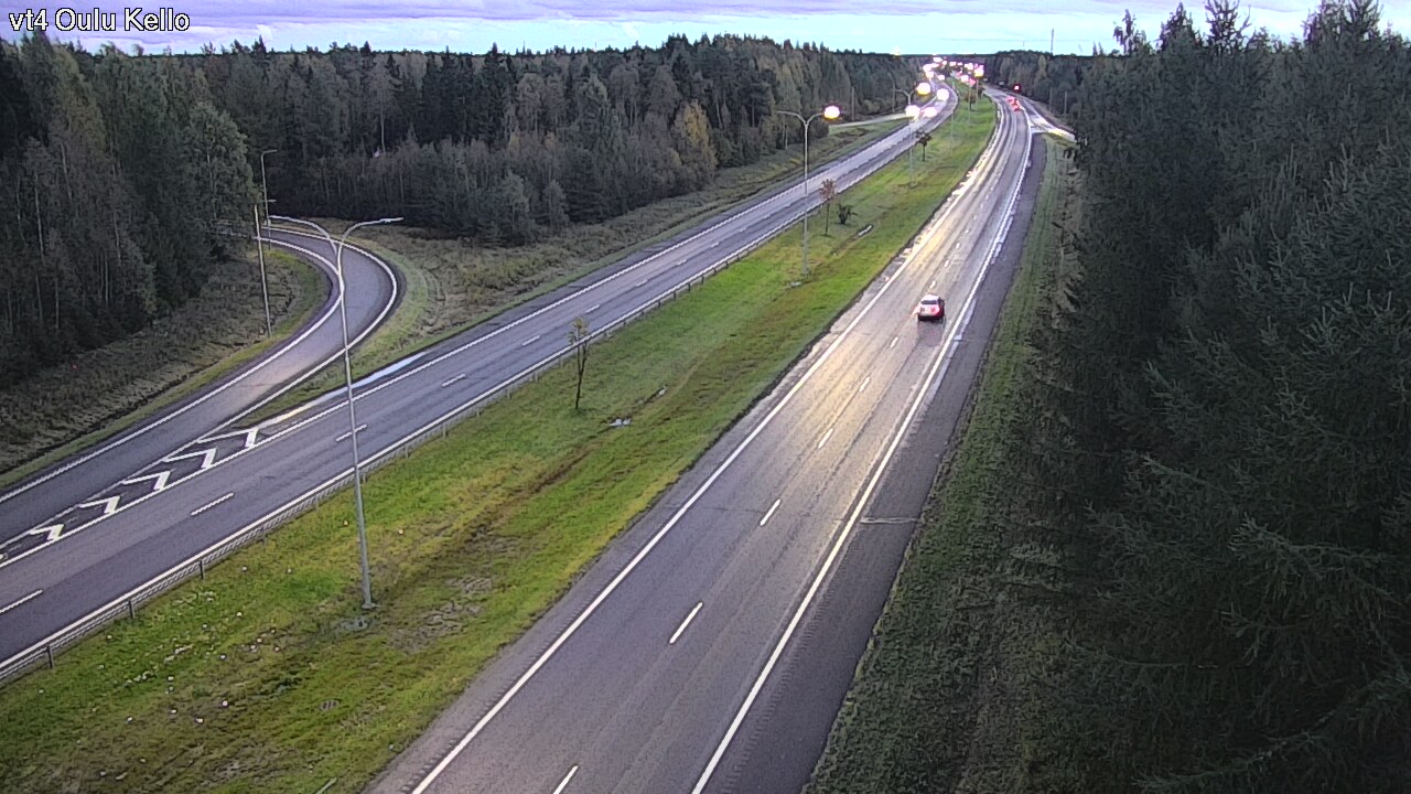 Kelikamerat Kuva Tie 4 Oulu, Kello, Oulu, Pohjois-Pohjanmaa