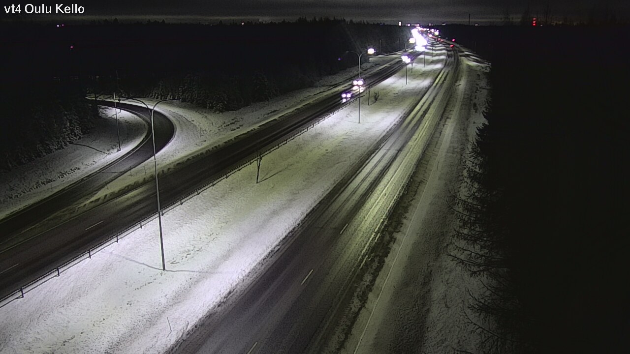 Kelikamerat Kuva Tie 4 Oulu, Kello, Oulu, Pohjois-Pohjanmaa