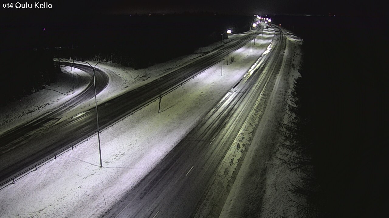 Kelikamerat Kuva Tie 4 Oulu, Kello, Oulu, Pohjois-Pohjanmaa