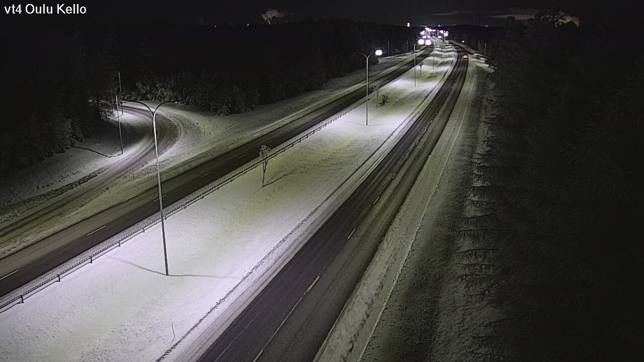 Kelikamerat Kuva Tie 4 Oulu, Kello, Oulu, Pohjois-Pohjanmaa