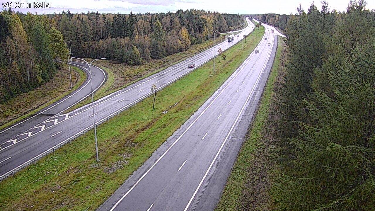 Kelikamerat Kuva Tie 4 Oulu, Kello, Oulu, Pohjois-Pohjanmaa