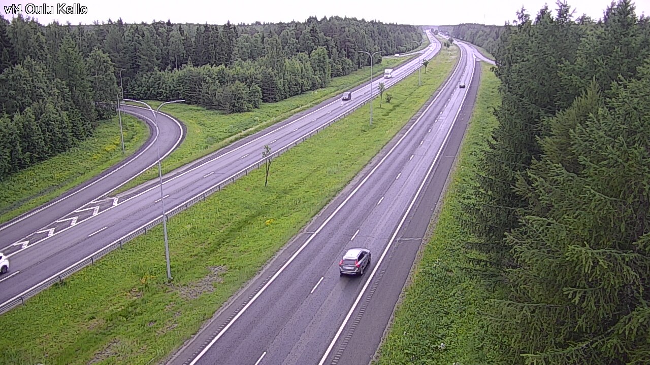 Kelikamerat Kuva Tie 4 Oulu, Kello, Oulu, Pohjois-Pohjanmaa