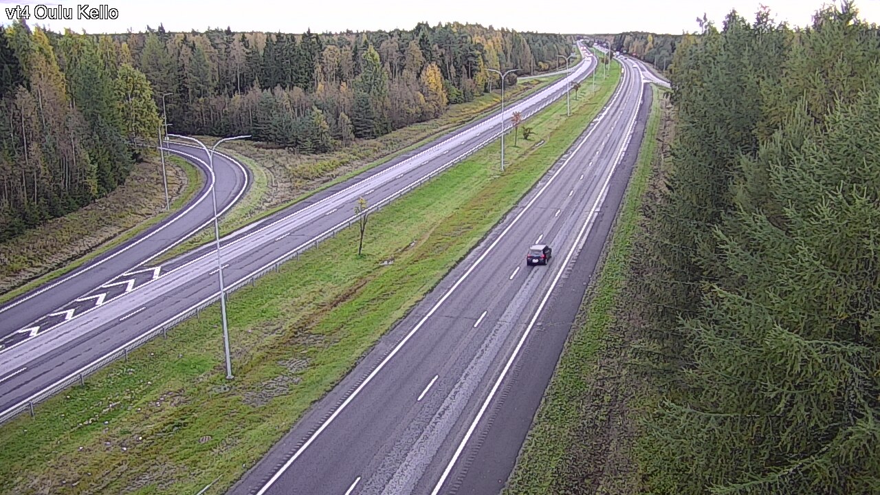 Kelikamerat Kuva Tie 4 Oulu, Kello, Oulu, Pohjois-Pohjanmaa