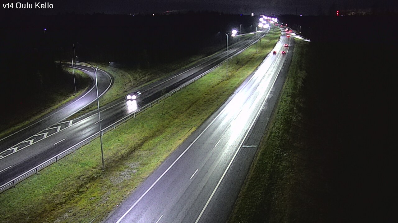 Kelikamerat Kuva Tie 4 Oulu, Kello, Oulu, Pohjois-Pohjanmaa