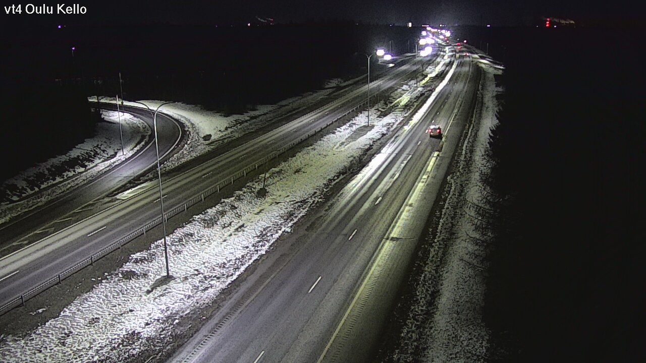 Kelikamerat Kuva Tie 4 Oulu, Kello, Oulu, Pohjois-Pohjanmaa