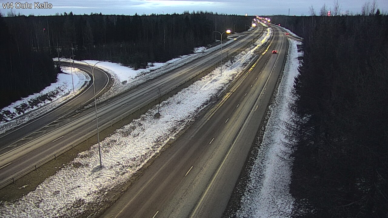 Kelikamerat Kuva Tie 4 Oulu, Kello, Oulu, Pohjois-Pohjanmaa