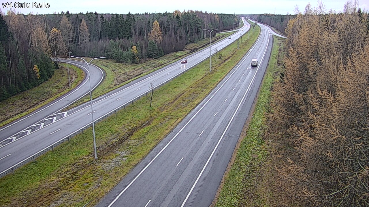 Kelikamerat Kuva Tie 4 Oulu, Kello, Oulu, Pohjois-Pohjanmaa