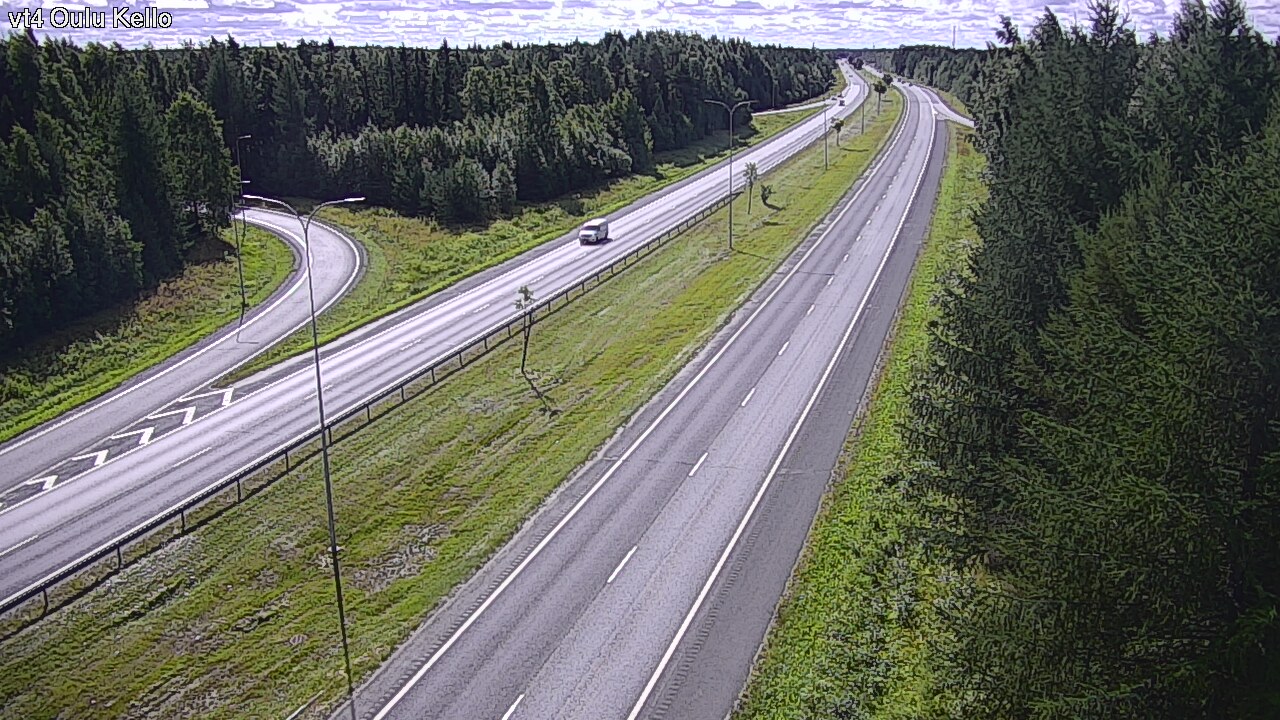 Kelikamerat Kuva Tie 4 Oulu, Kello, Oulu, Pohjois-Pohjanmaa