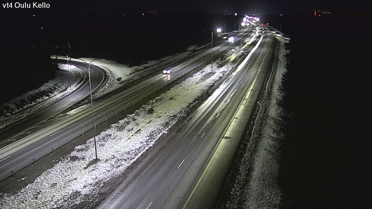 Kelikamerat Kuva Tie 4 Oulu, Kello, Oulu, Pohjois-Pohjanmaa