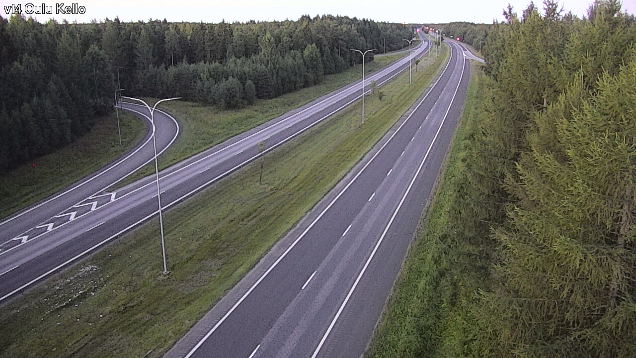 Kelikamerat Kuva Tie 4 Oulu, Kello, Oulu, Pohjois-Pohjanmaa
