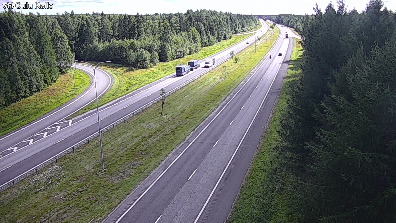 Kelikamerat Kuva Tie 4 Oulu, Kello, Oulu, Pohjois-Pohjanmaa