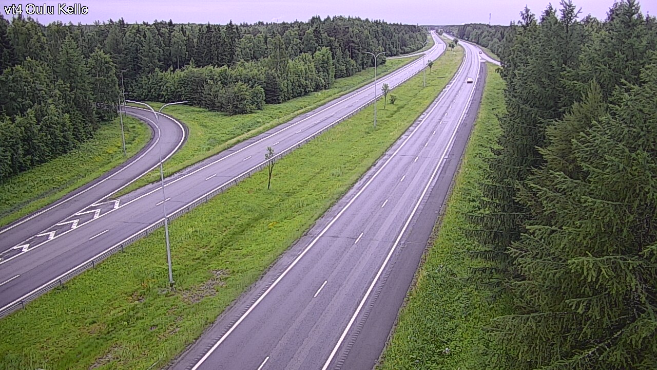 Kelikamerat Kuva Tie 4 Oulu, Kello, Oulu, Pohjois-Pohjanmaa