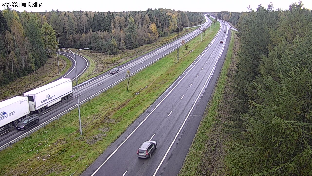 Kelikamerat Kuva Tie 4 Oulu, Kello, Oulu, Pohjois-Pohjanmaa