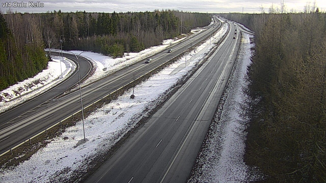 Kelikamerat Kuva Tie 4 Oulu, Kello, Oulu, Pohjois-Pohjanmaa