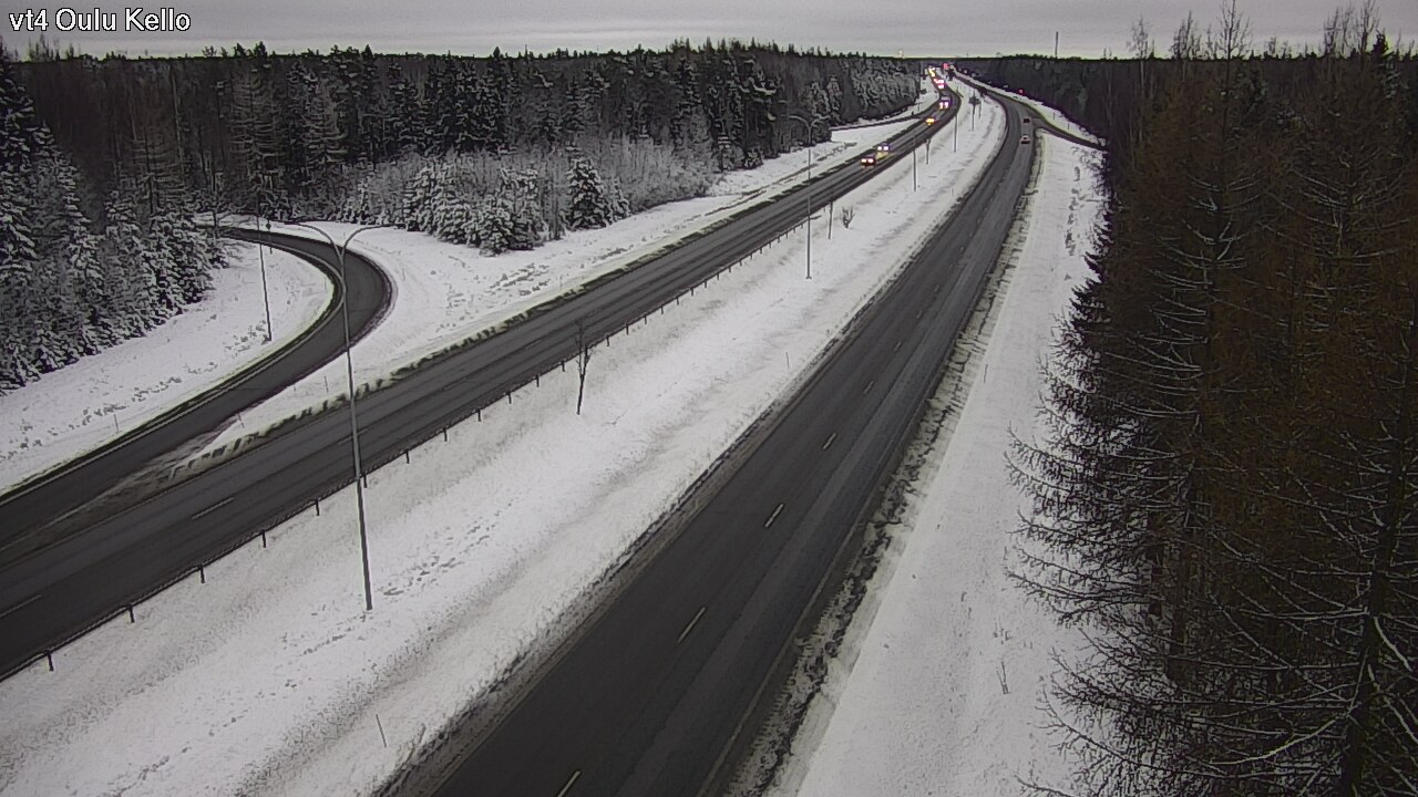 Kelikamerat Kuva Tie 4 Oulu, Kello, Oulu, Pohjois-Pohjanmaa