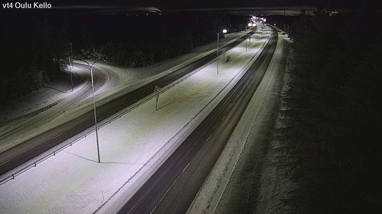 Kelikamerat Kuva Tie 4 Oulu, Kello, Oulu, Pohjois-Pohjanmaa