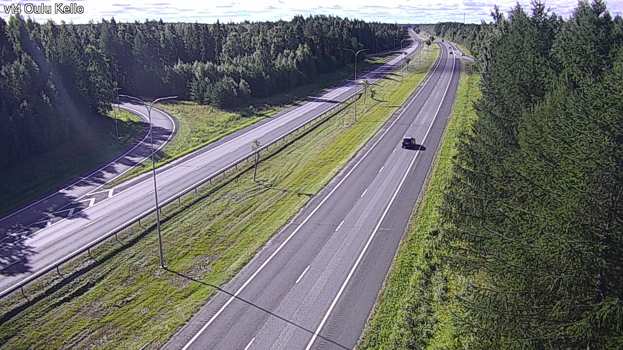 Kelikamerat Kuva Tie 4 Oulu, Kello, Oulu, Pohjois-Pohjanmaa