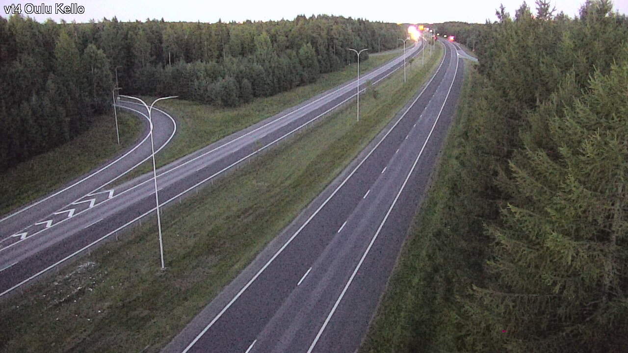Kelikamerat Kuva Tie 4 Oulu, Kello, Oulu, Pohjois-Pohjanmaa