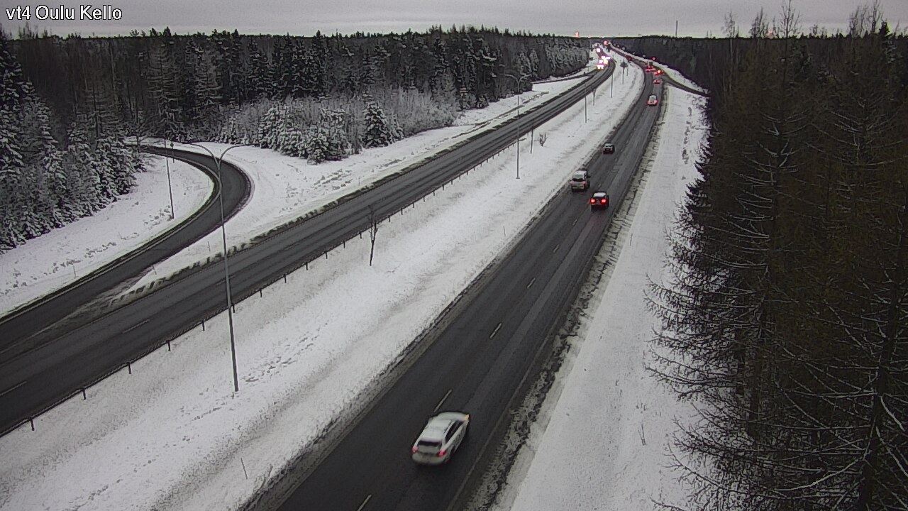 Kelikamerat Kuva Tie 4 Oulu, Kello, Oulu, Pohjois-Pohjanmaa