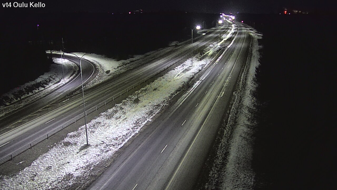 Kelikamerat Kuva Tie 4 Oulu, Kello, Oulu, Pohjois-Pohjanmaa