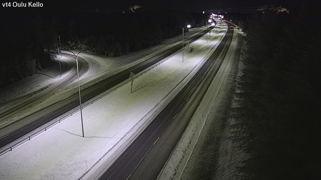 Kelikamerat Kuva Tie 4 Oulu, Kello, Oulu, Pohjois-Pohjanmaa