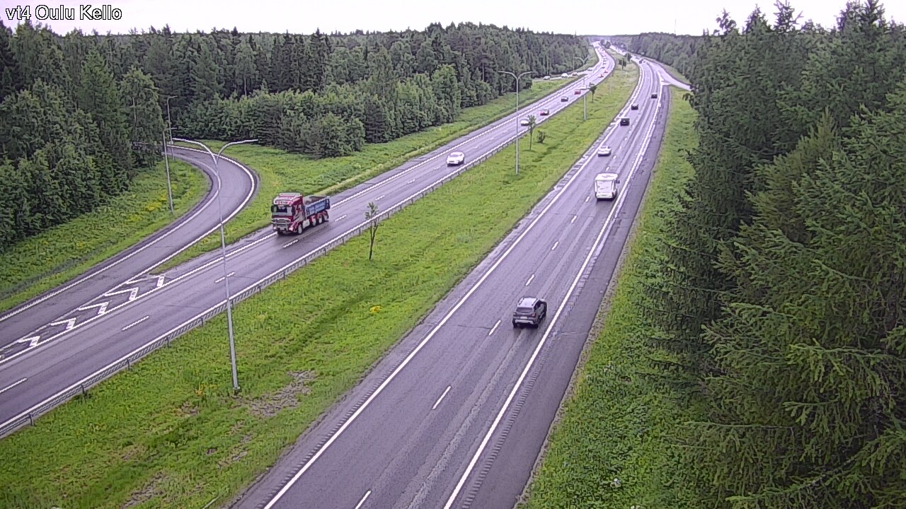 Kelikamerat Kuva Tie 4 Oulu, Kello, Oulu, Pohjois-Pohjanmaa