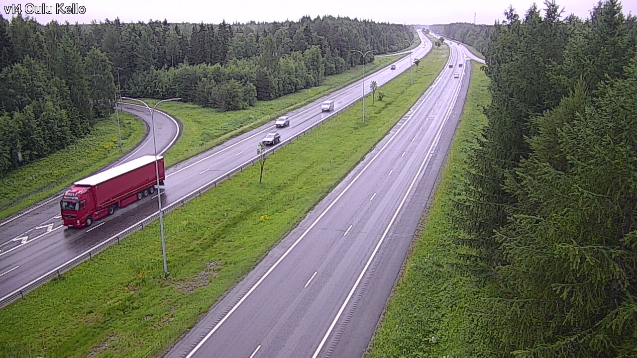 Kelikamerat Kuva Tie 4 Oulu, Kello, Oulu, Pohjois-Pohjanmaa