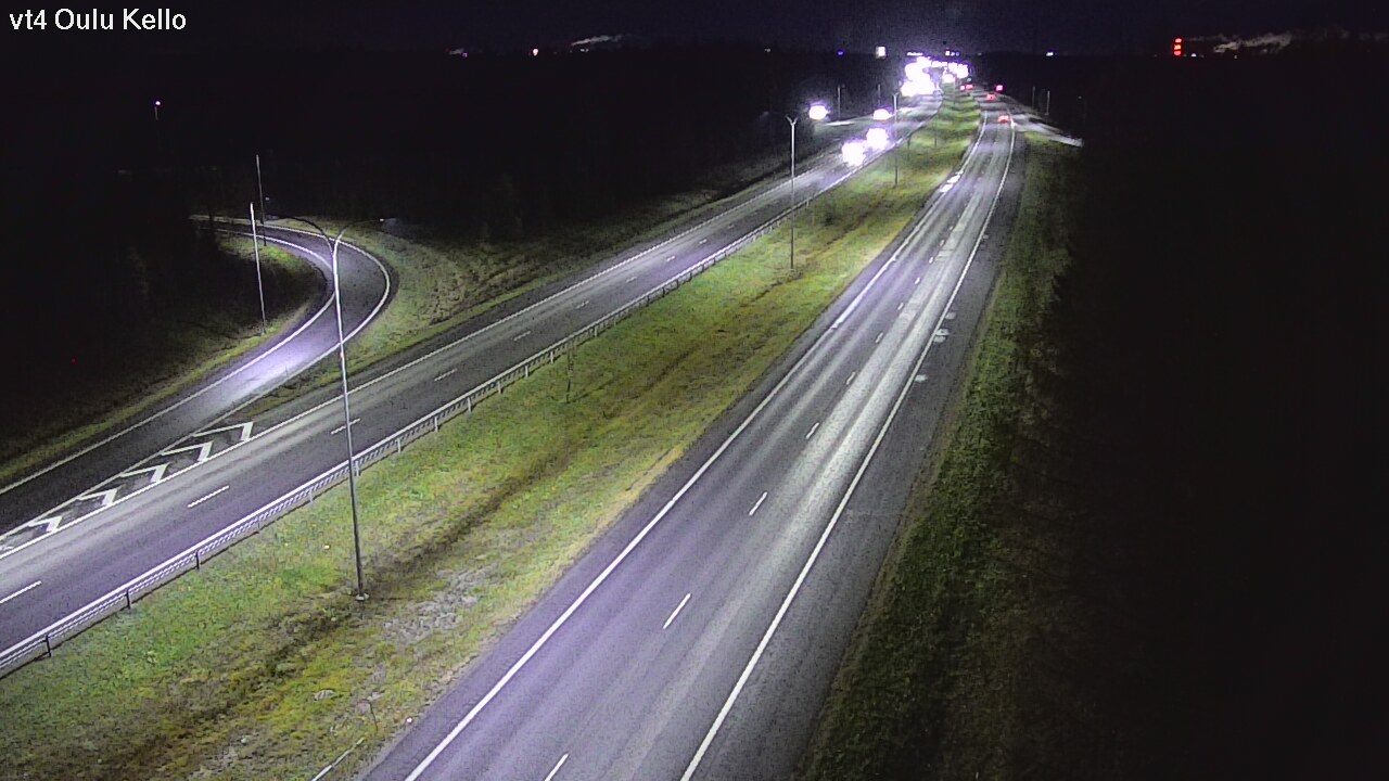 Kelikamerat Kuva Tie 4 Oulu, Kello, Oulu, Pohjois-Pohjanmaa