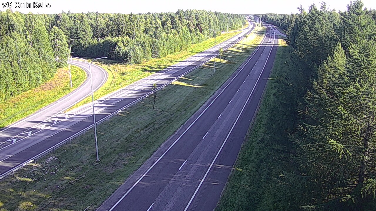 Kelikamerat Kuva Tie 4 Oulu, Kello, Oulu, Pohjois-Pohjanmaa