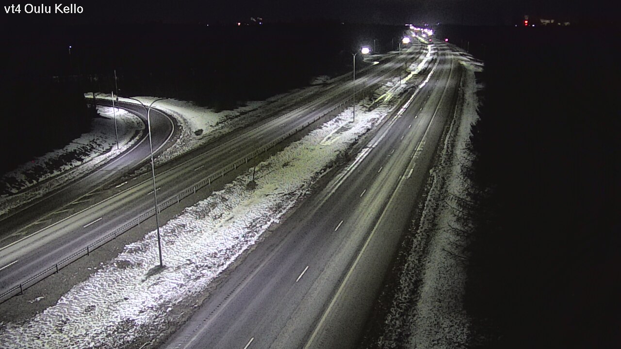 Kelikamerat Kuva Tie 4 Oulu, Kello, Oulu, Pohjois-Pohjanmaa