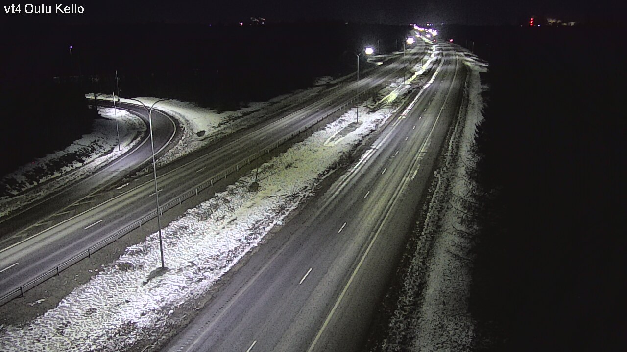 Kelikamerat Kuva Tie 4 Oulu, Kello, Oulu, Pohjois-Pohjanmaa