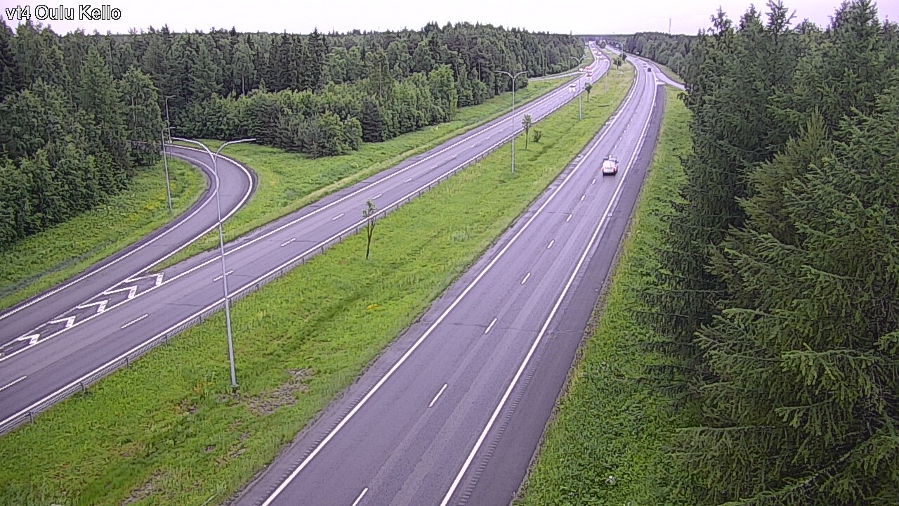 Kelikamerat Kuva Tie 4 Oulu, Kello, Oulu, Pohjois-Pohjanmaa