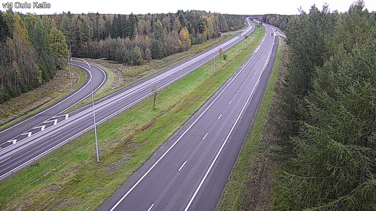 Kelikamerat Kuva Tie 4 Oulu, Kello, Oulu, Pohjois-Pohjanmaa