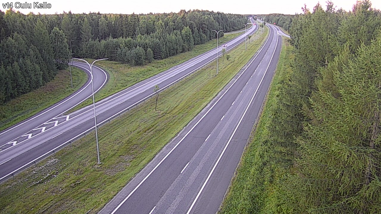 Kelikamerat Kuva Tie 4 Oulu, Kello, Oulu, Pohjois-Pohjanmaa