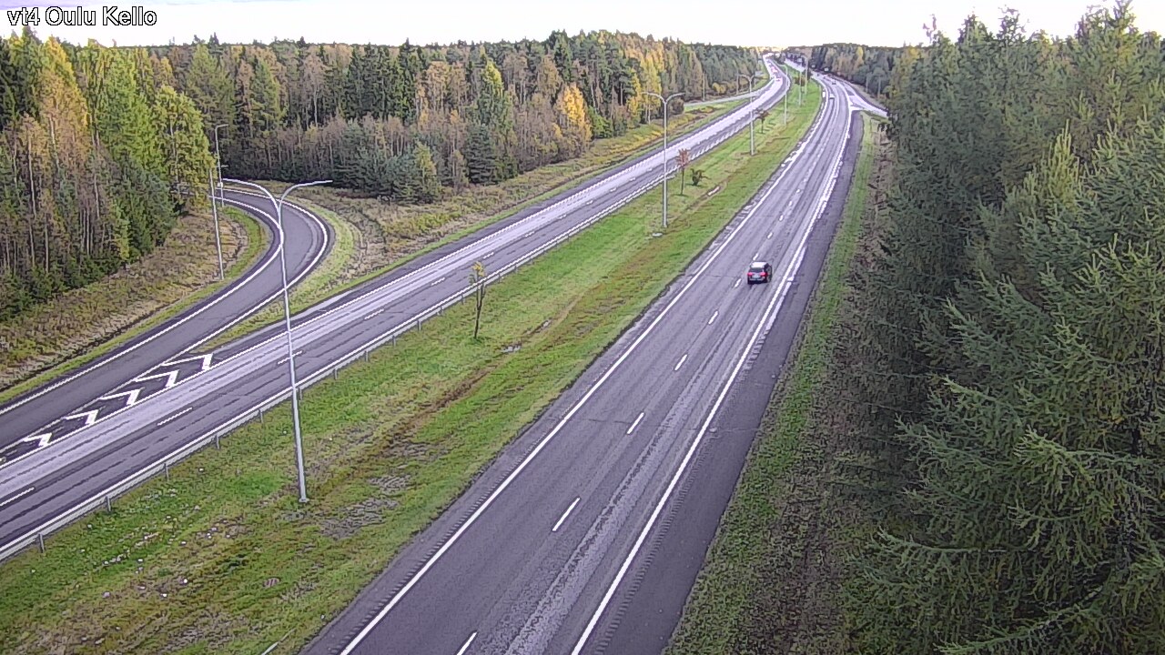 Kelikamerat Kuva Tie 4 Oulu, Kello, Oulu, Pohjois-Pohjanmaa