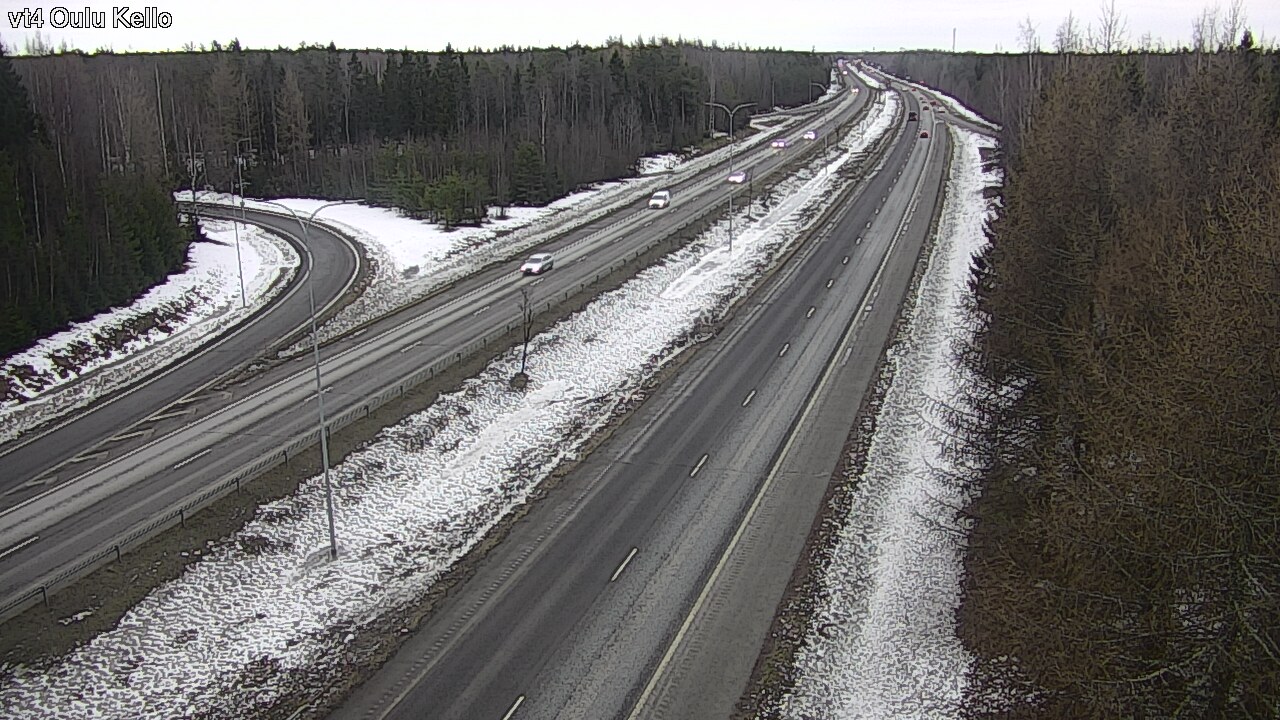 Kelikamerat Kuva Tie 4 Oulu, Kello, Oulu, Pohjois-Pohjanmaa